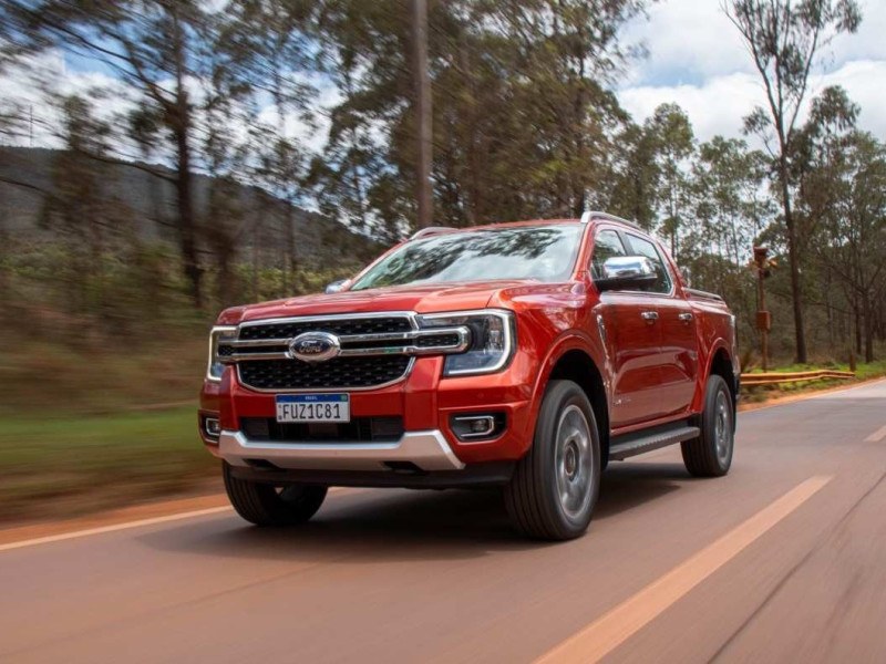 Picape Ranger é, atualmente, o produto mais vendido pela Ford no Brasil